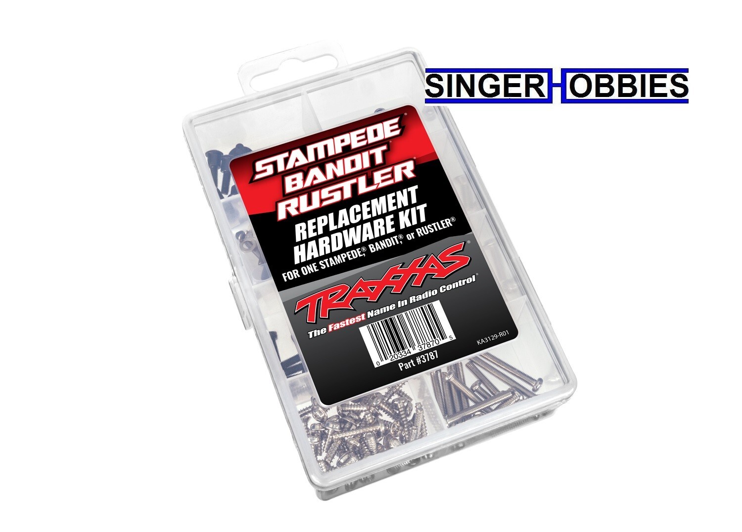Traxxas 3787 Hardware/Screw Kit Bandit/Stampede/Rustler (C0MPLETE) TRA1