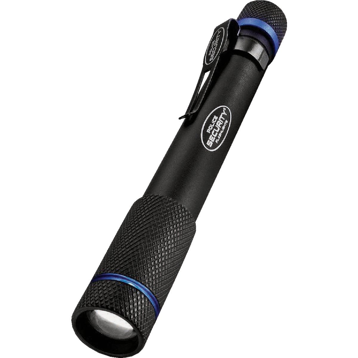 Police Security Aura 270 Lm. 2AAA Aluminum LED Penlight, Black 98394 Police
