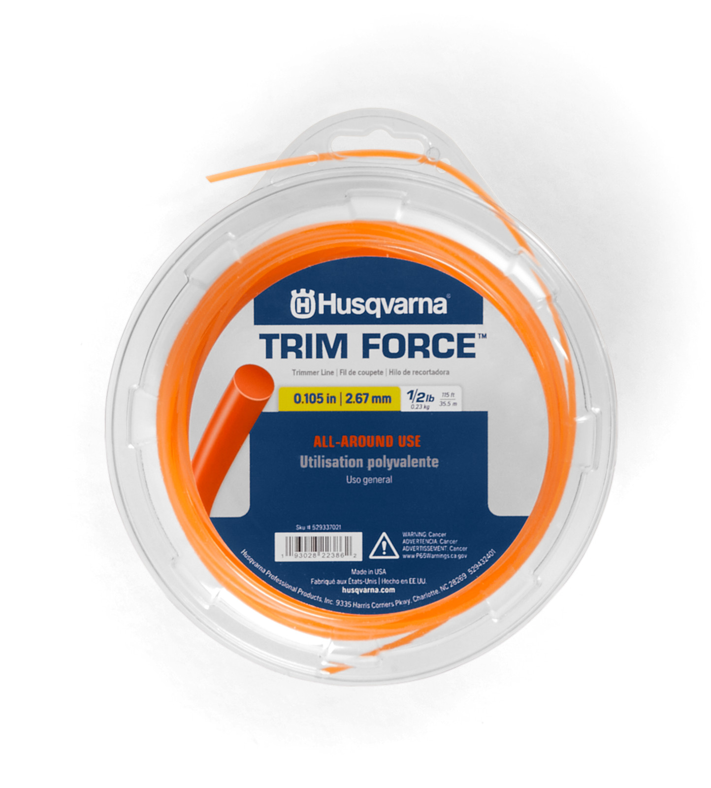 Husqvarna TRIM FORCE Round Trimmer Line - New