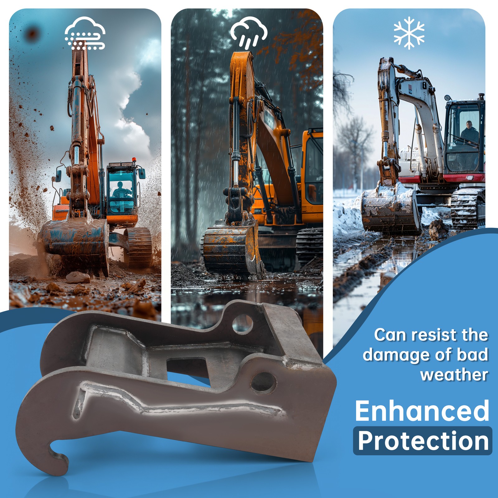 Quick Attach Coupler Excavator Bracket For Bobcat X change E26 E32 E42 E63 325