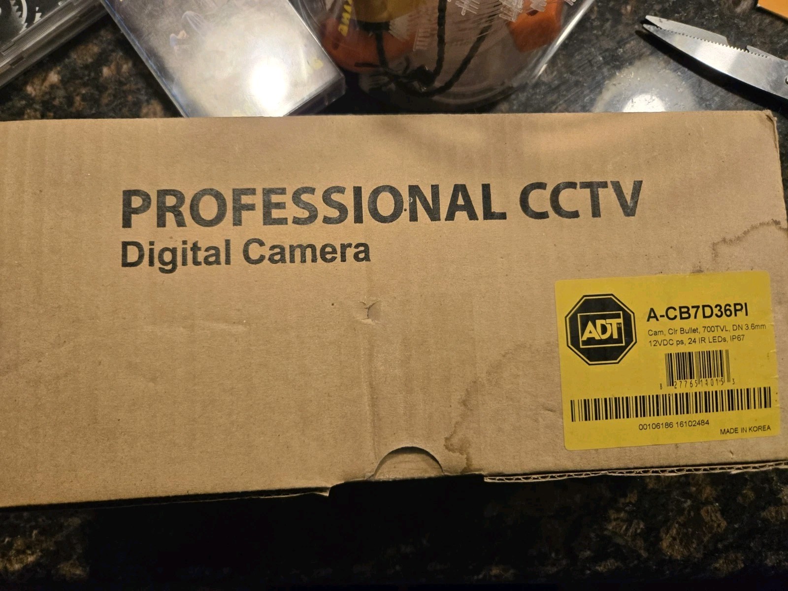 ADT professional cctv Bullet digital camera A-CB7D36PI