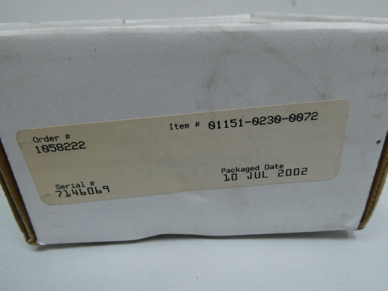 Rosemount 01151-0230-0072 Sensor Module