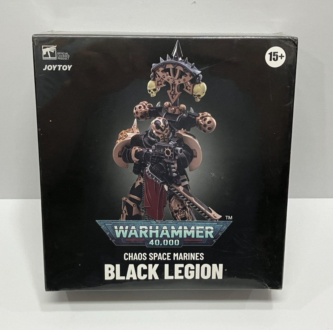 JOYTOY 1/18 Warhammer 40K Chaos Space Marines Black Legion action figure (NEW)
