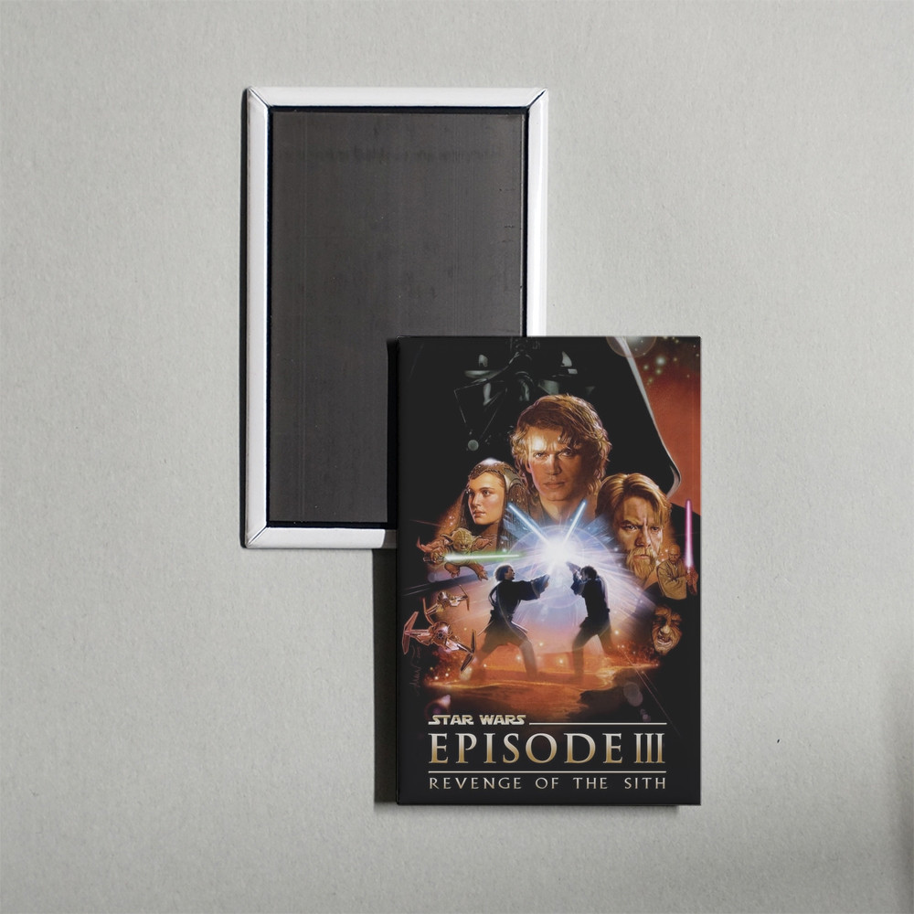 Star Wars Episode III - Revenge of the Sith Mini Movie Poster Fridge Magnet
