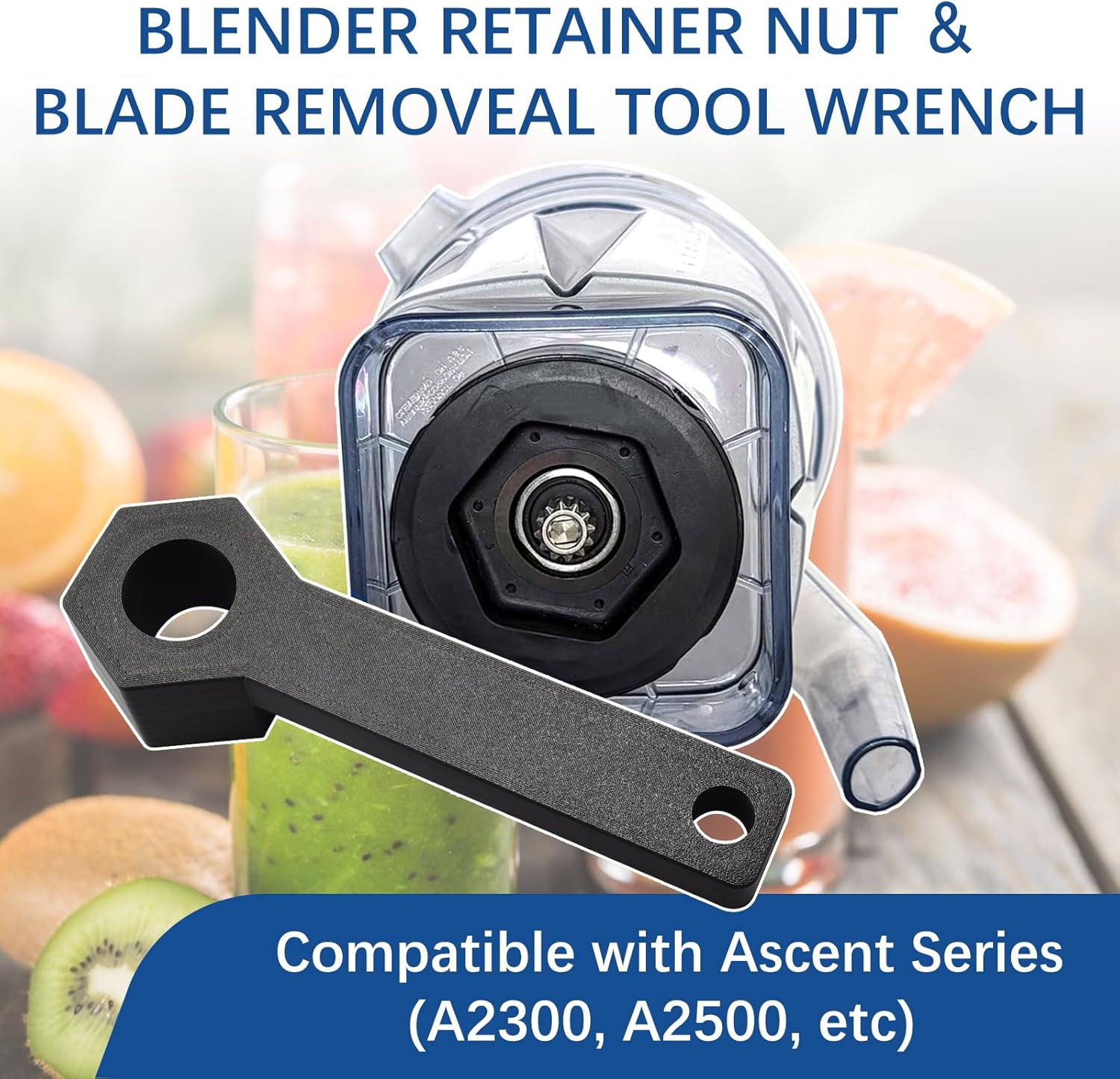 Wrench Compatible with Vitamix Ascent Series - Removal Tool