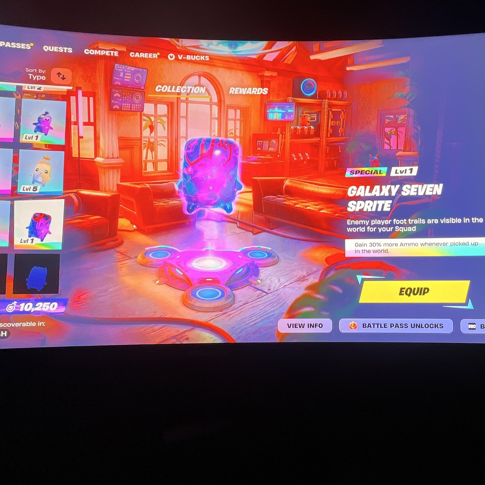 Fortnite Special Galaxy Seven Outfit In-Game Cosmetic Item Season 3 ID 10,250