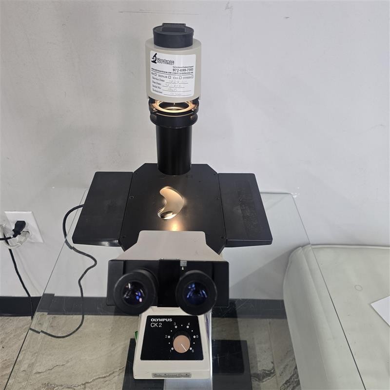 Olympus CK2 Inverted Trinocular Microscope W/ULWCD 0.30 Condenser -35