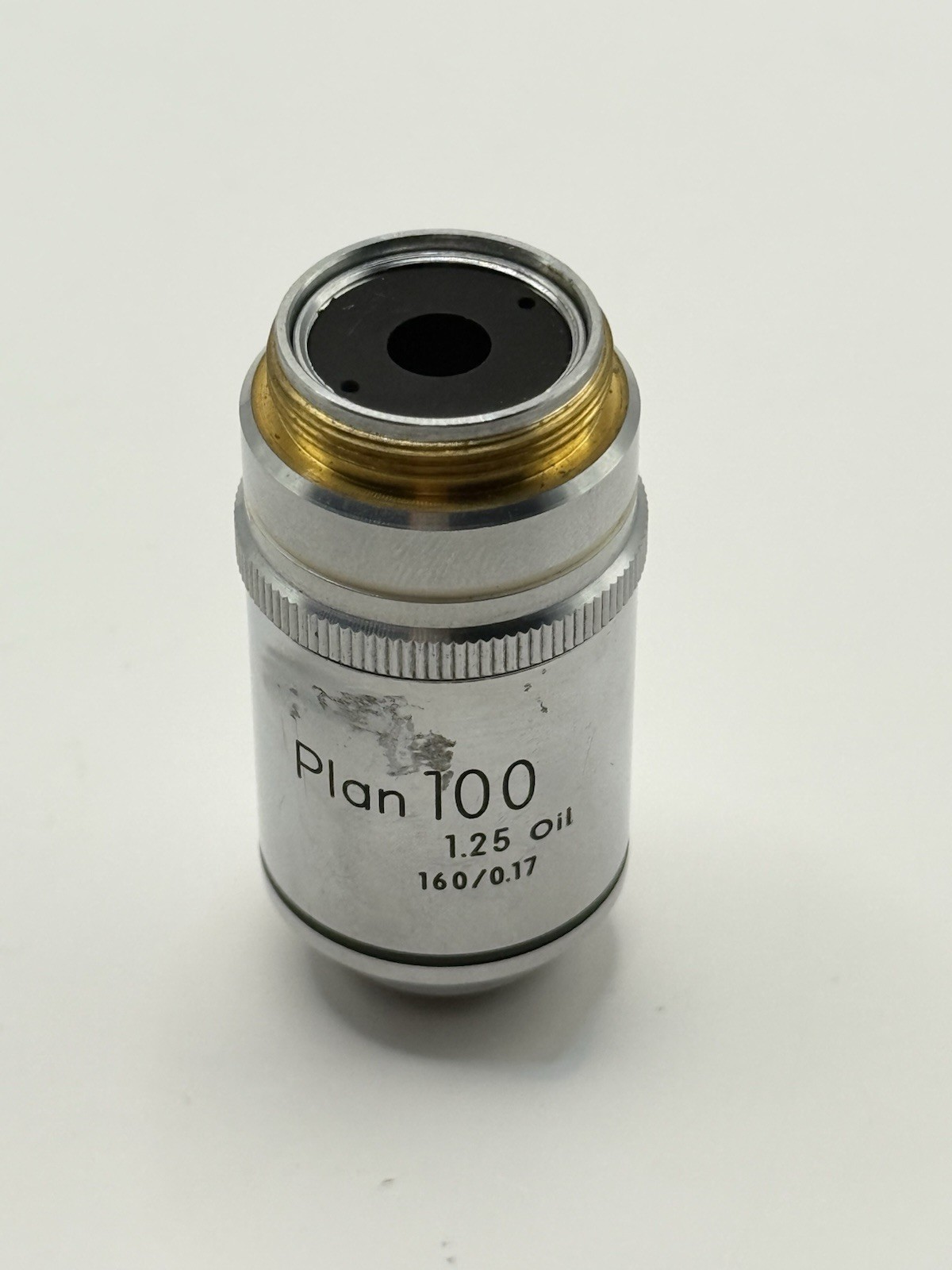 Nikon Microscope Objective Plan 100x 1.25 Oil 160/0.17 Japan 239218