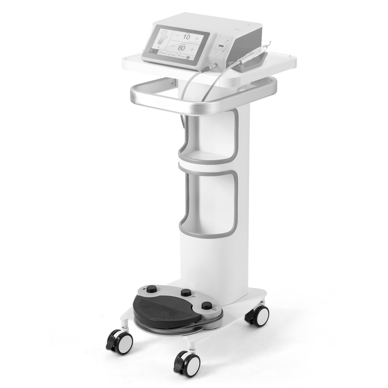 JMU Dental Multi-Function Trolley Cart  with 360° Lockable Wheels for Implant