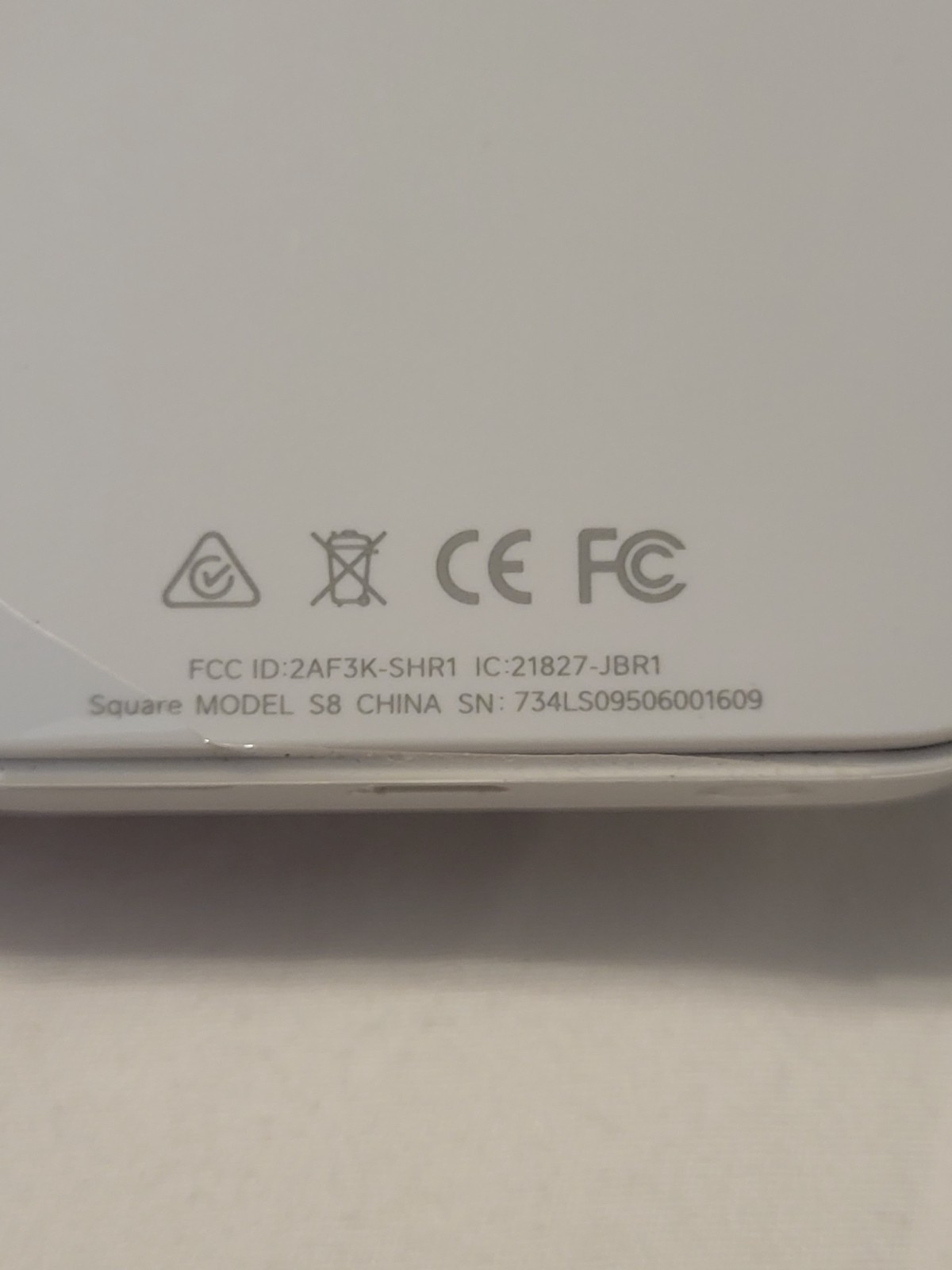 Square S8 Contactless Credit Card Reader & Megstripe Reader & Cable & Sticker