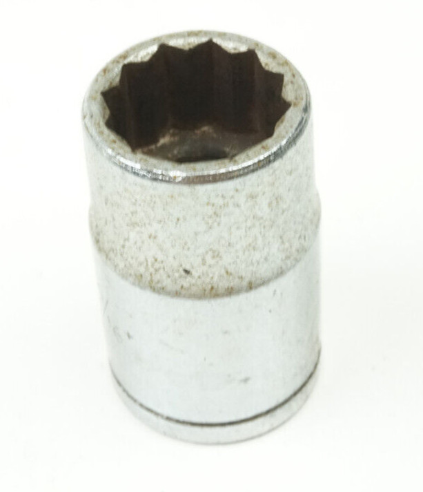 Fleet 9/16" 12 Point Shallow Chrome Socket 1/2" Drive 1618 USA