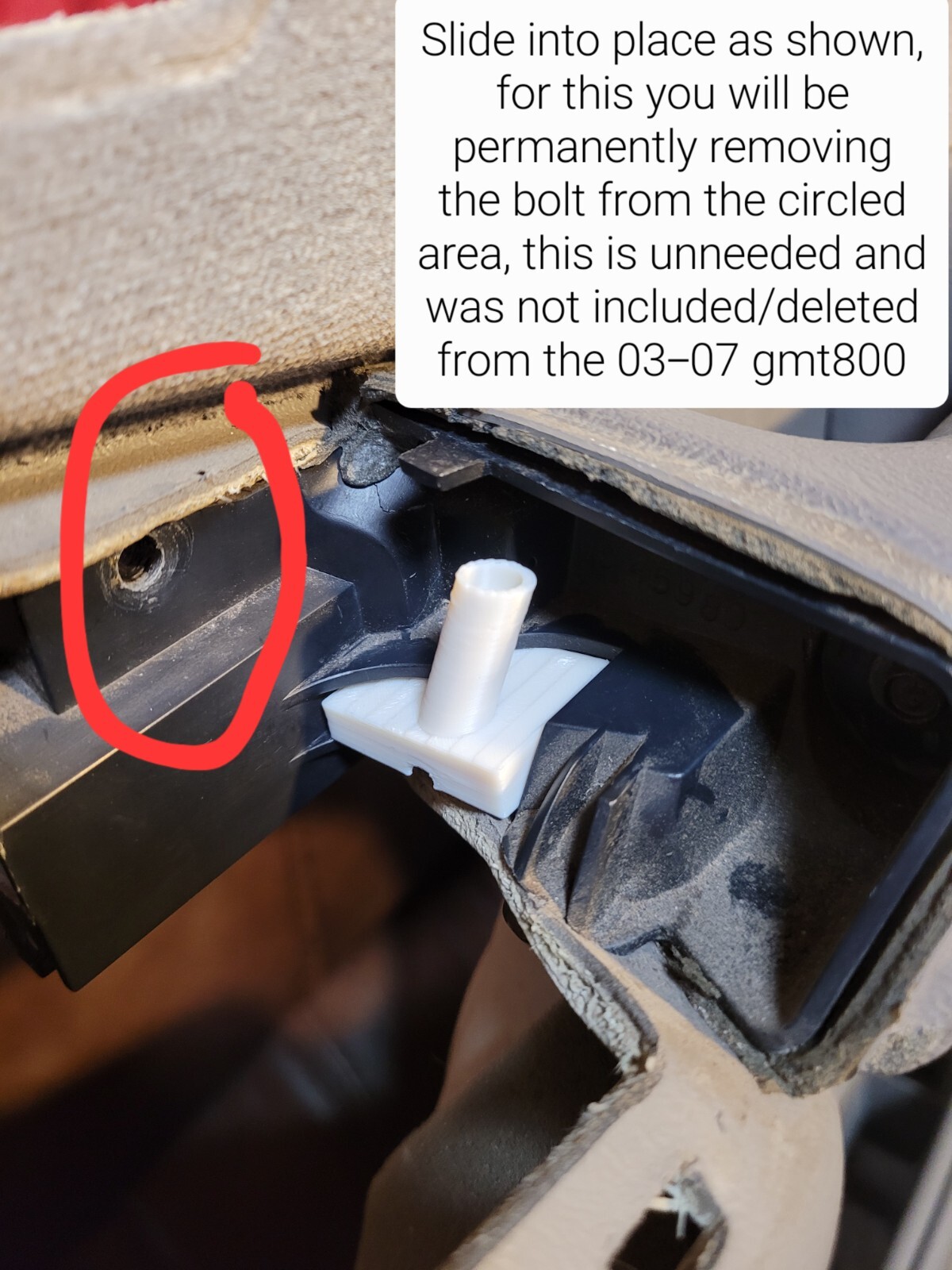 99-02 Silverado,  Sierra DRIVER'S side power switch trim REPAIR