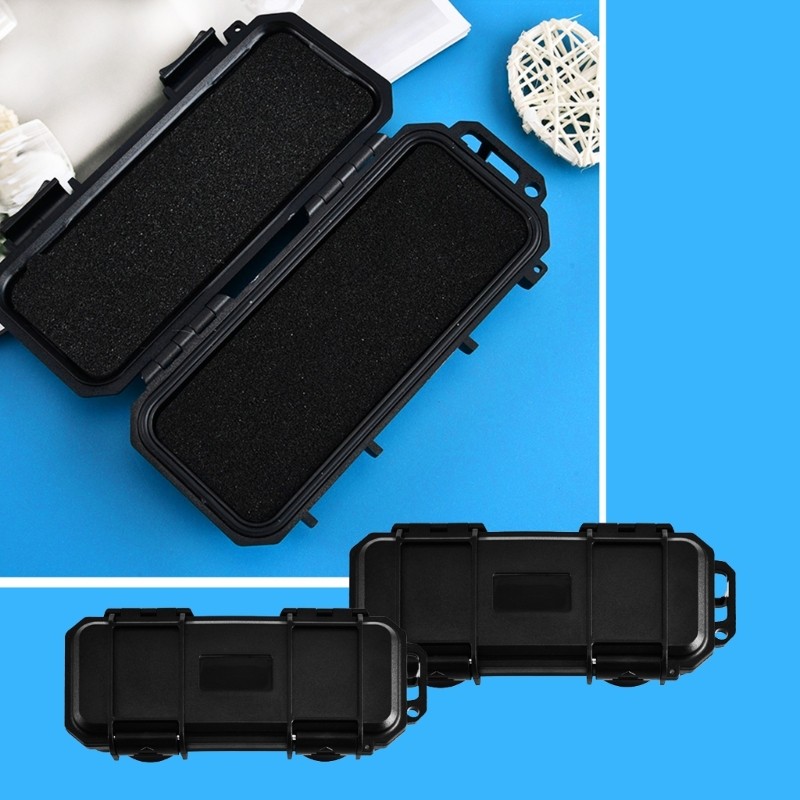 Compact Waterproof Tool Storage Case Box for Everyday Carry Gear and Accessories