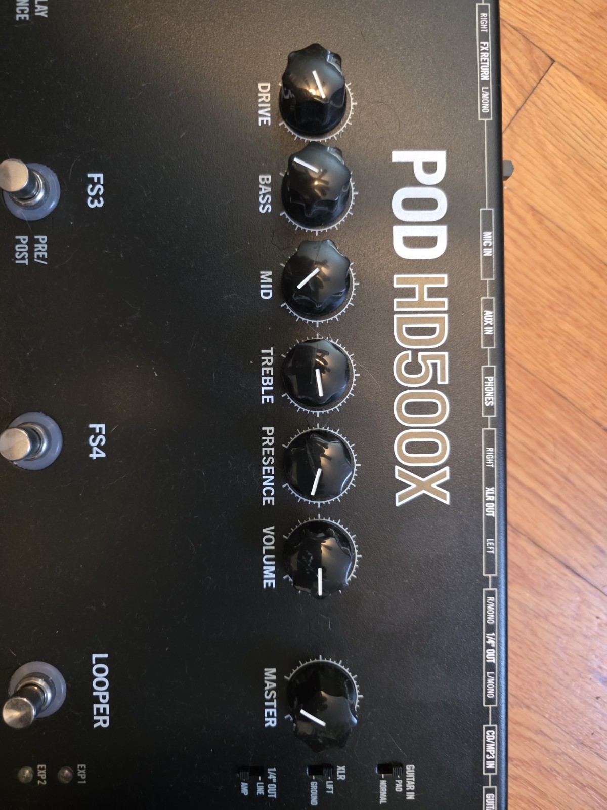 Line 6 POD HD500X Multi Effects Processor & Amp Modeler Floorboard Pedal
