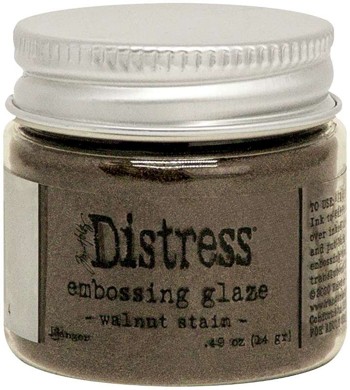 Tim Holtz Distress Embossing Glaze Walnut Stain