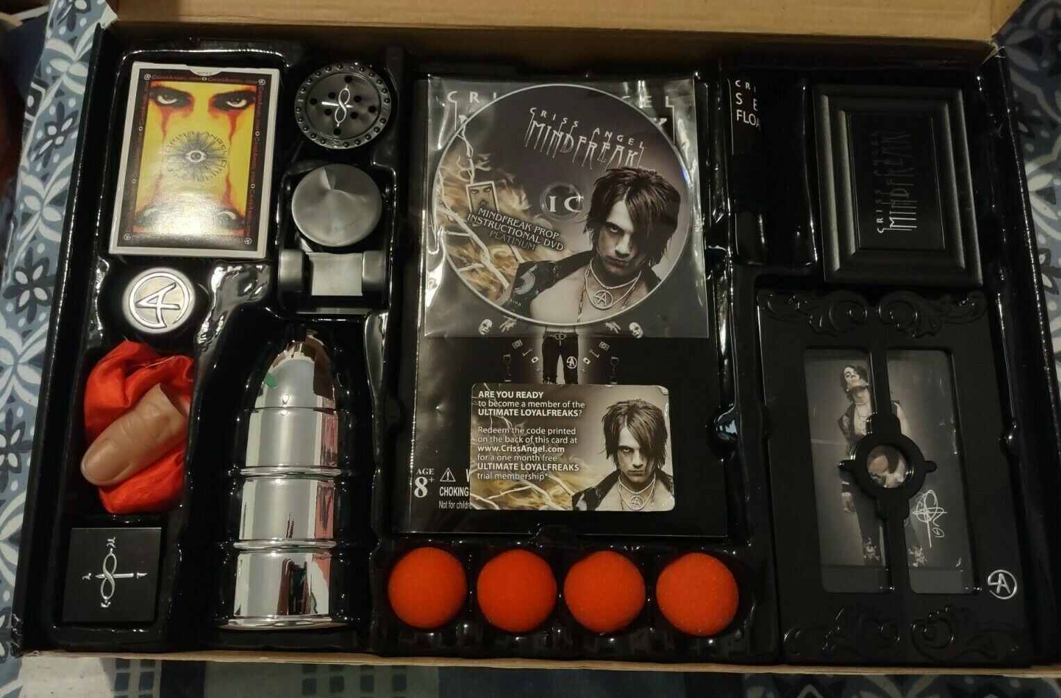 Criss Angel Mindfreak Platinum Magic Kit (2009, Open Box)