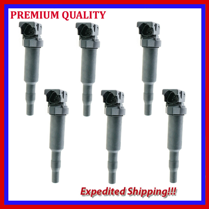 6PC IGNITION COIL EMB592 for BMW X5 3.0L L6 2007 2008 2009 2010 UF592