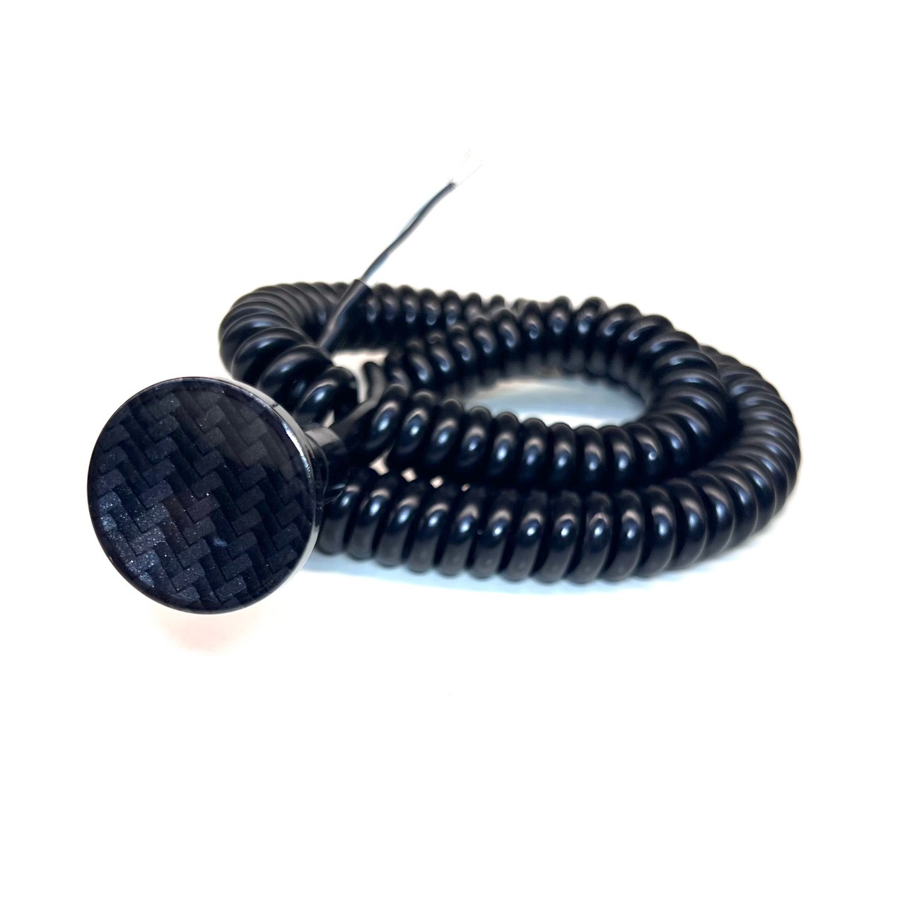 Carbon Shredder Billet Concave Transbrake Button
