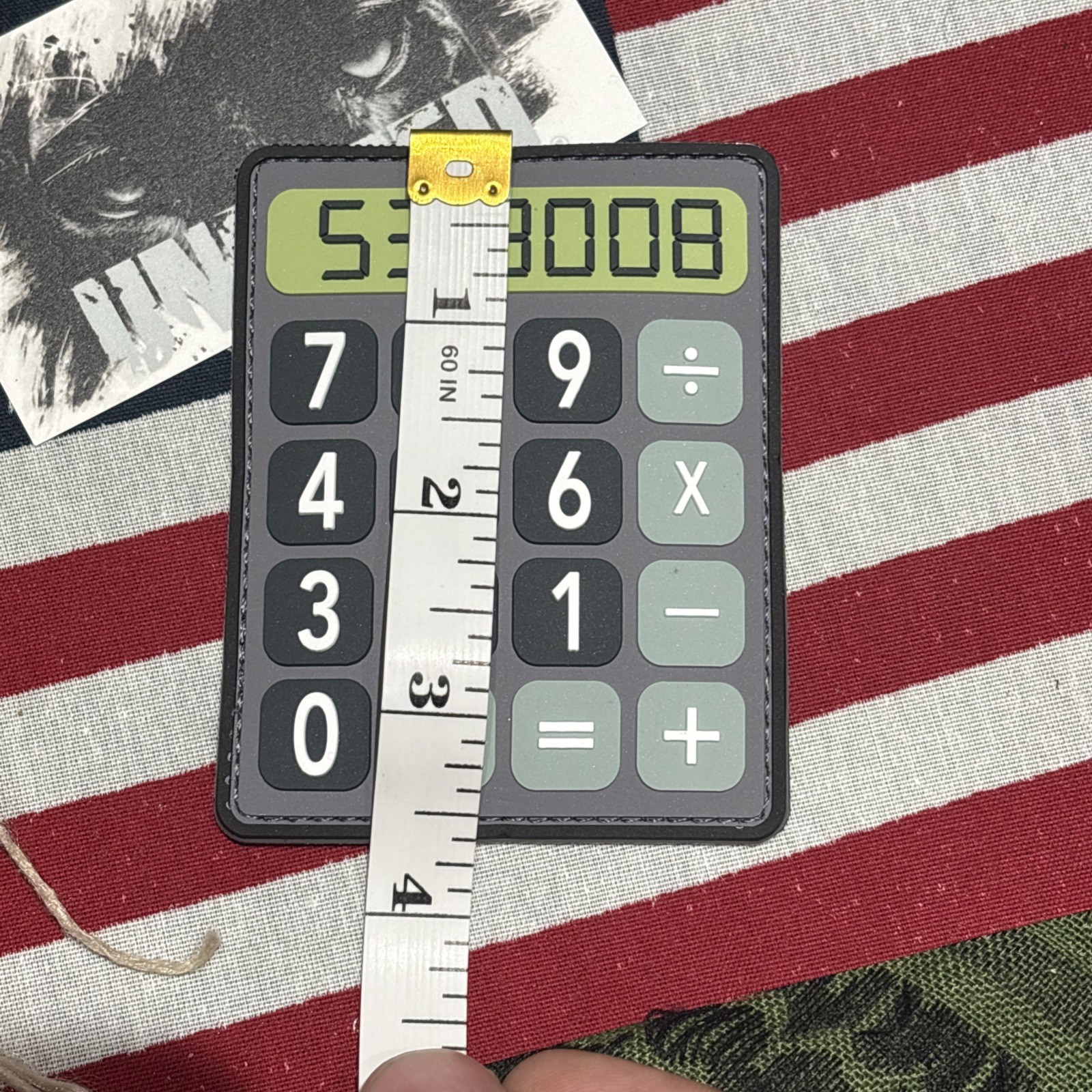 PvC 3D 5318008 H&L Patch Funny