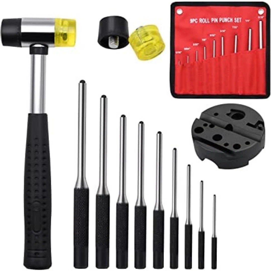 Premium Gunsmithing Tools - 14pcs Removing Repair Set - Gun Block - Hammer
