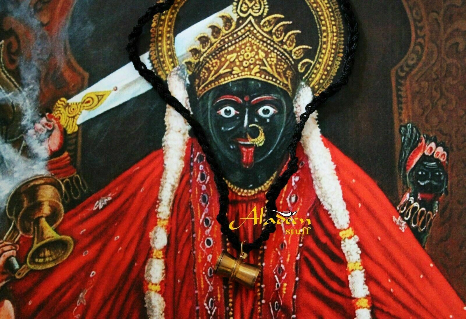 Powerful Dakshina Kali Ma Kavach Amulet with Protection mntraa Diksha
