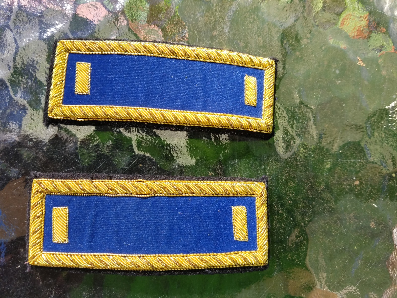 1st Lt infantry reproduction shoulder boards