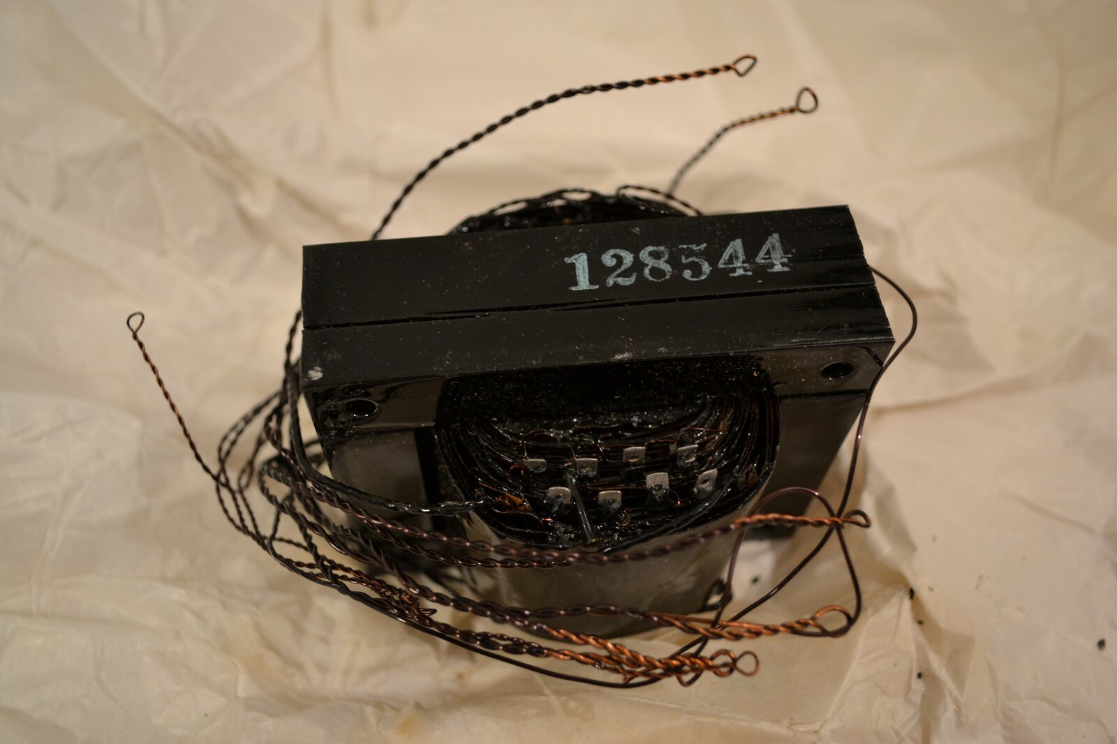 Weston 128544 power transformer NOS from 1956! Military? 5950006477399 006477399