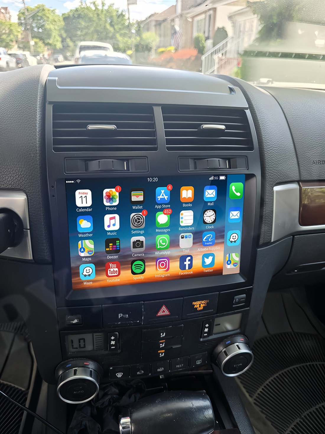 for Volkswagen Touareg 2004-2010 Android 13 Carplay Car Stereo Radio GPS WIFI BT