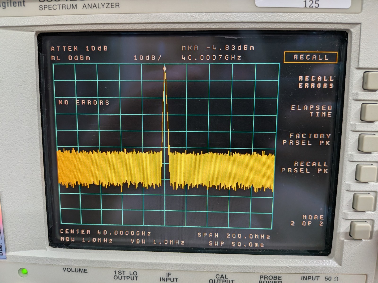 🔥 Agilent 8564EC Spectrum Analyzer 9kHz-40GHz ~ Calibrated!