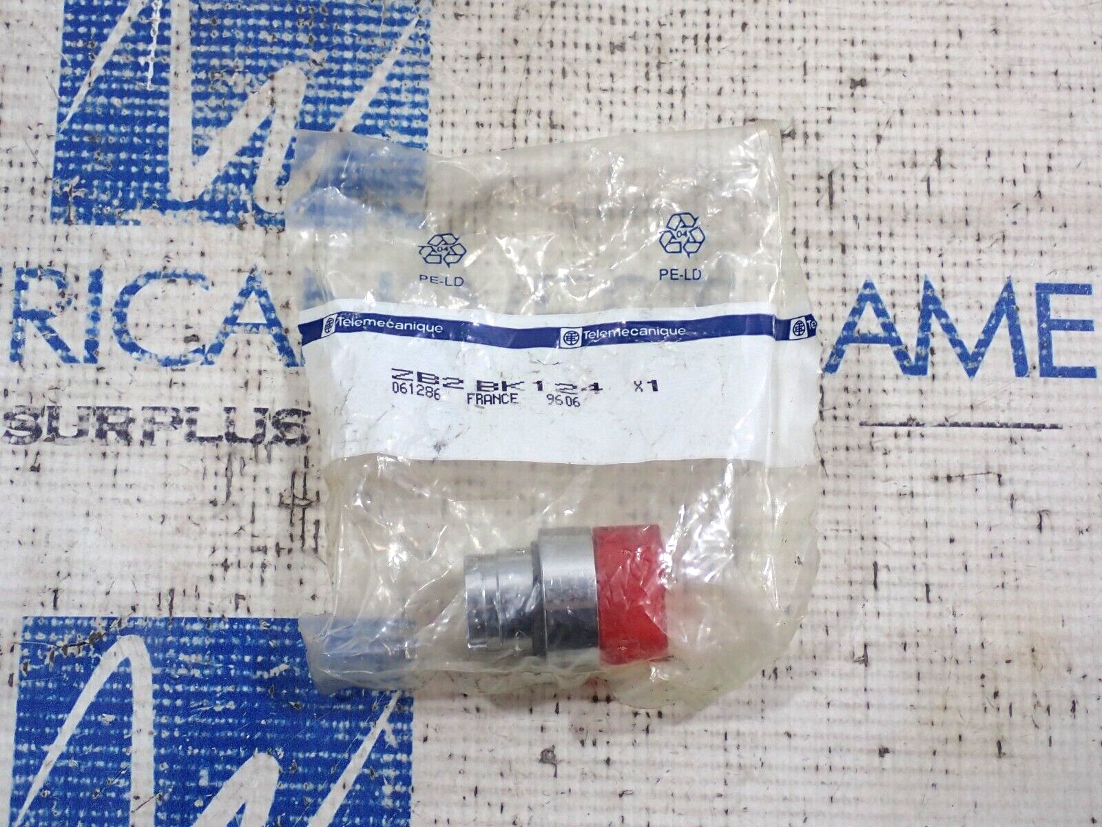 Telemecanique ZB2 BK 124 Red Selector Switch 2 position