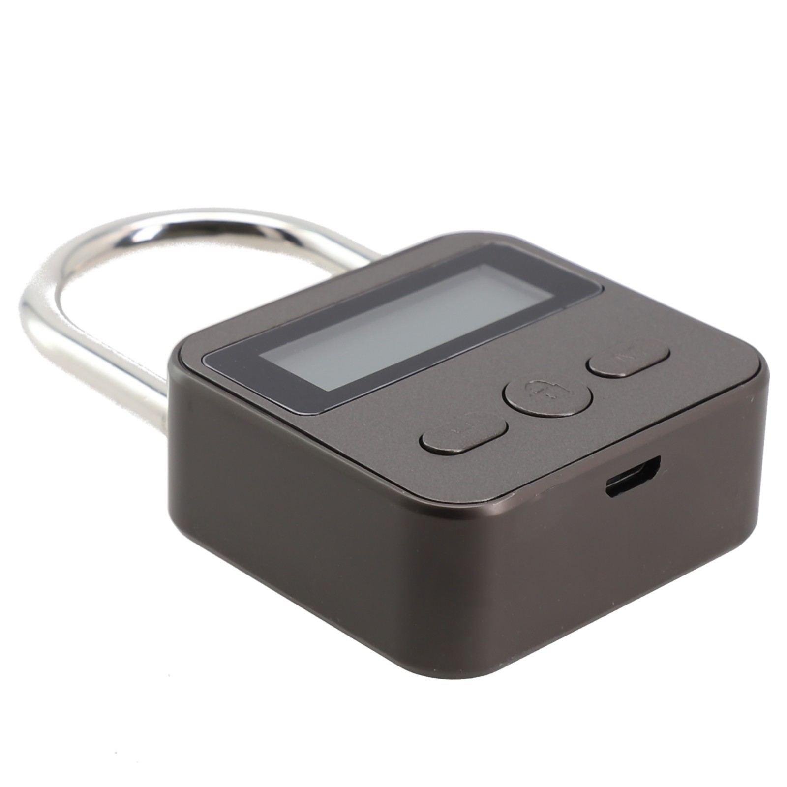 Multifunction Timer Padlock LCD Display Time Lock For Travel Waterproof