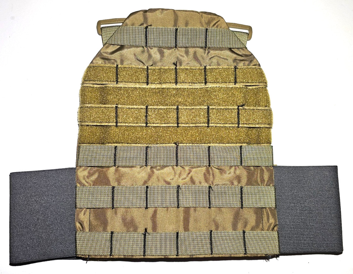 PROTOTYPE SKD Tactical PIG BRIG Brigandine BACK ONLY panel Khaki S plate carrier