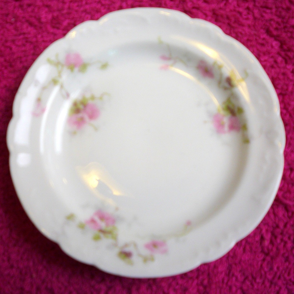 Theo Haviland (Schleiger 159A Blank 122) 3 1/4" BUTTER PAT(s) Exc (6 left)