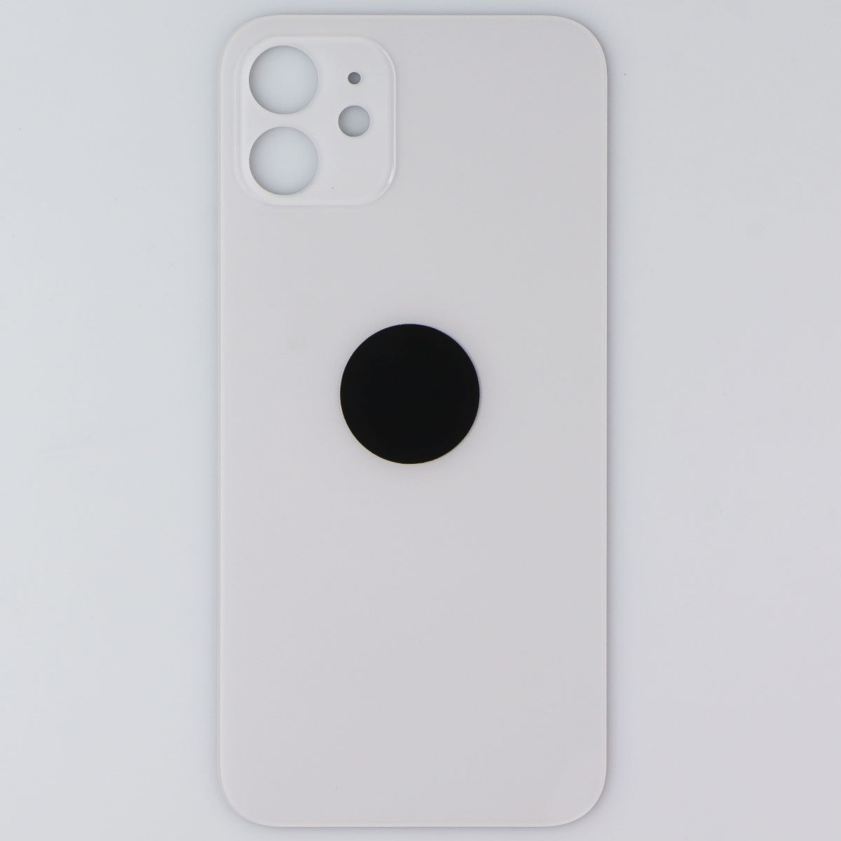 Repair Part - Back Glass Panel for Apple iPhone 12 (A2172) - White with Logo