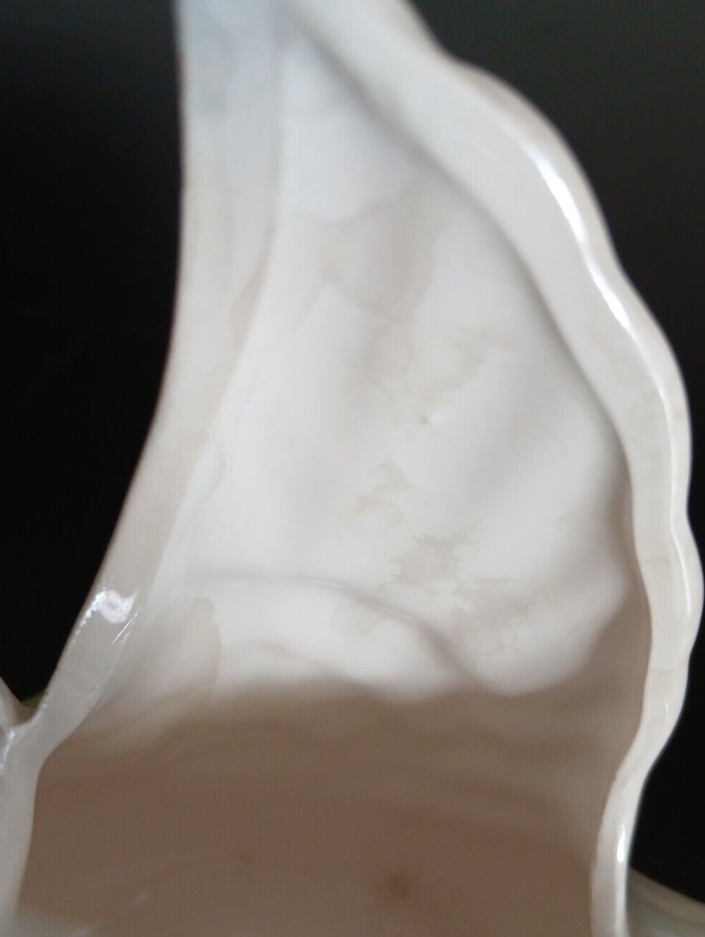 Ceramic Swan Planter 5.5" Tall Vintage