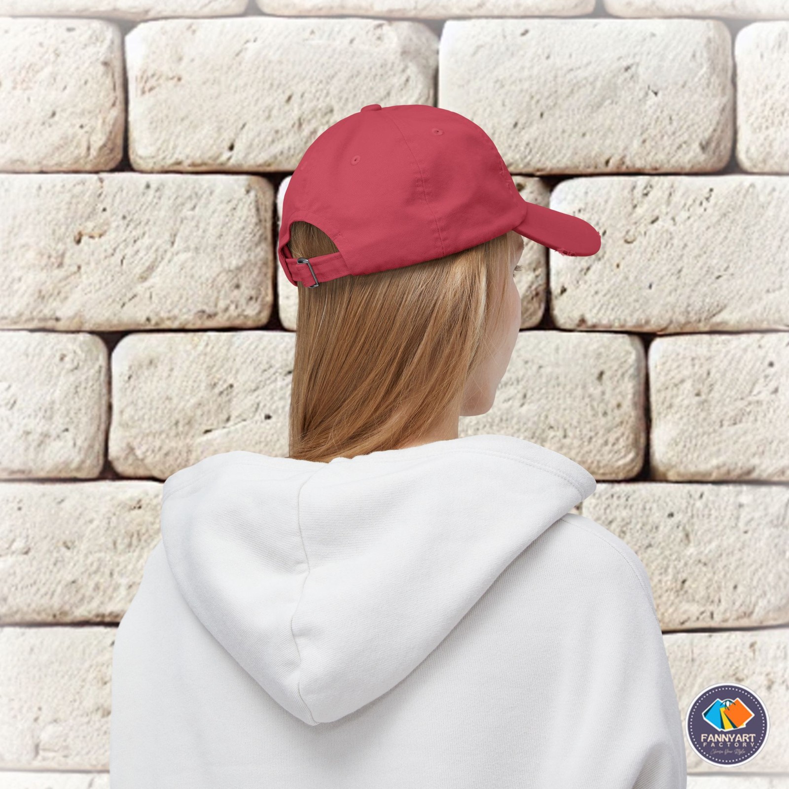 Vanguard Ship Logo Unisex Distressed Cap