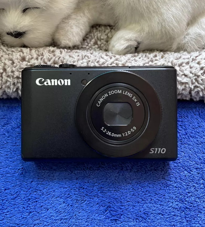 Canon PowerShot S110 Digital Camera 12.1MP 1080p HD Video Recording Black