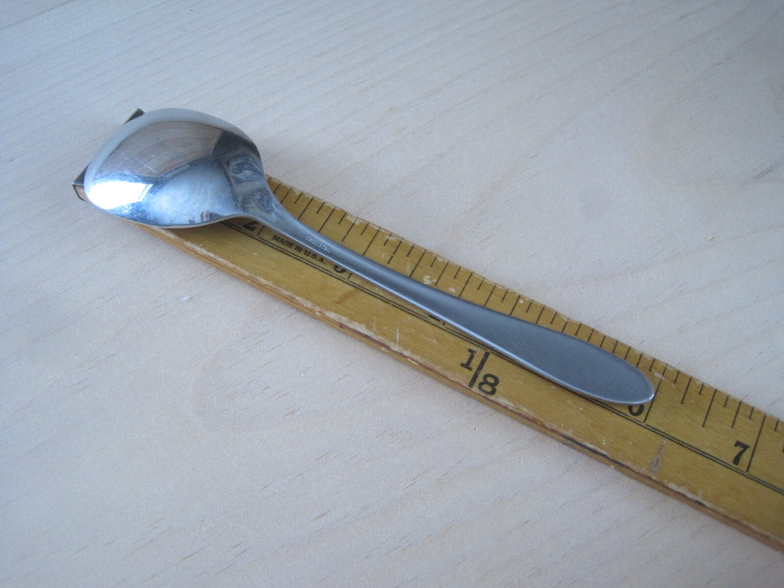 Oneida Satin Stainless GLEN COVE 6" Sugar Spoon