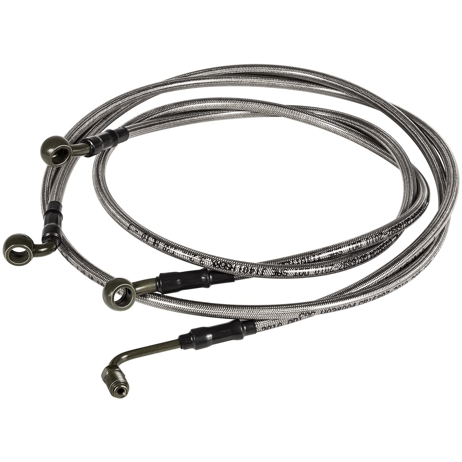 1068 Extended Front & Rear Brake Lines for Polaris RZR 800 / S 800/4 800 / XP...