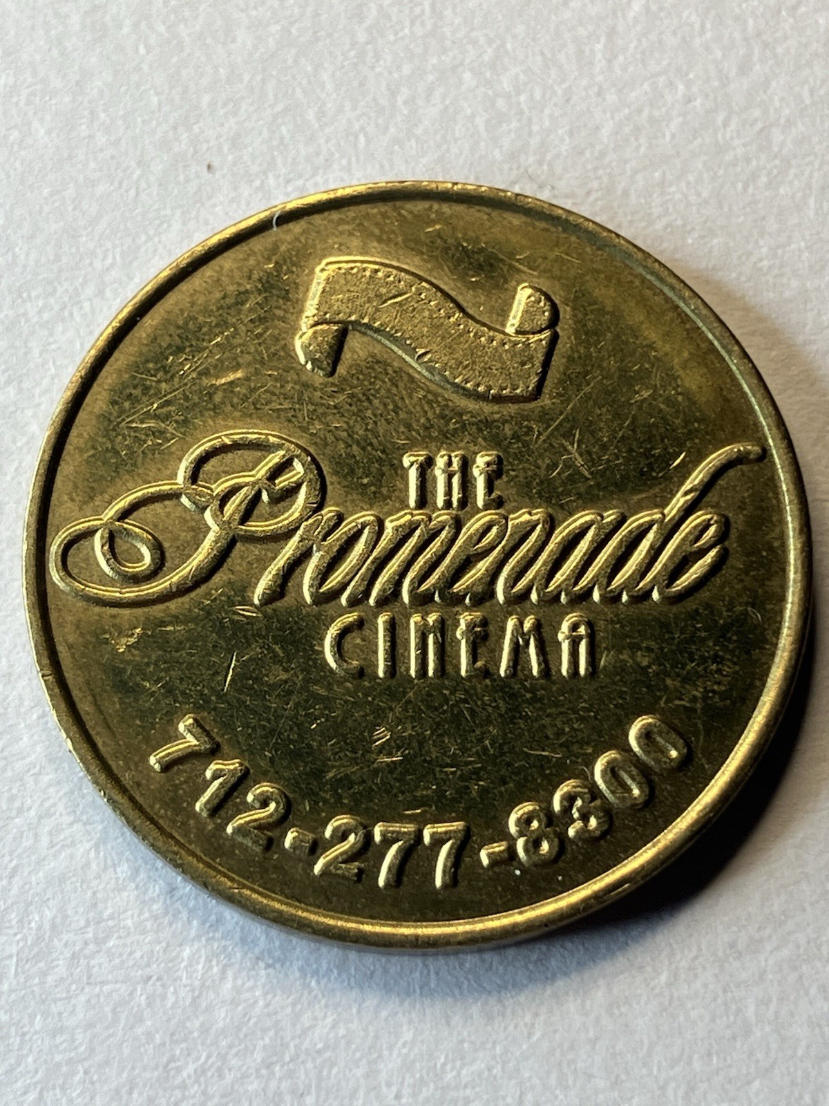 RARE PROMENADE CINEMA ARCADE SIOUX CITY IOWA B&G AMUSEMENTS OBSOLETE #uk1
