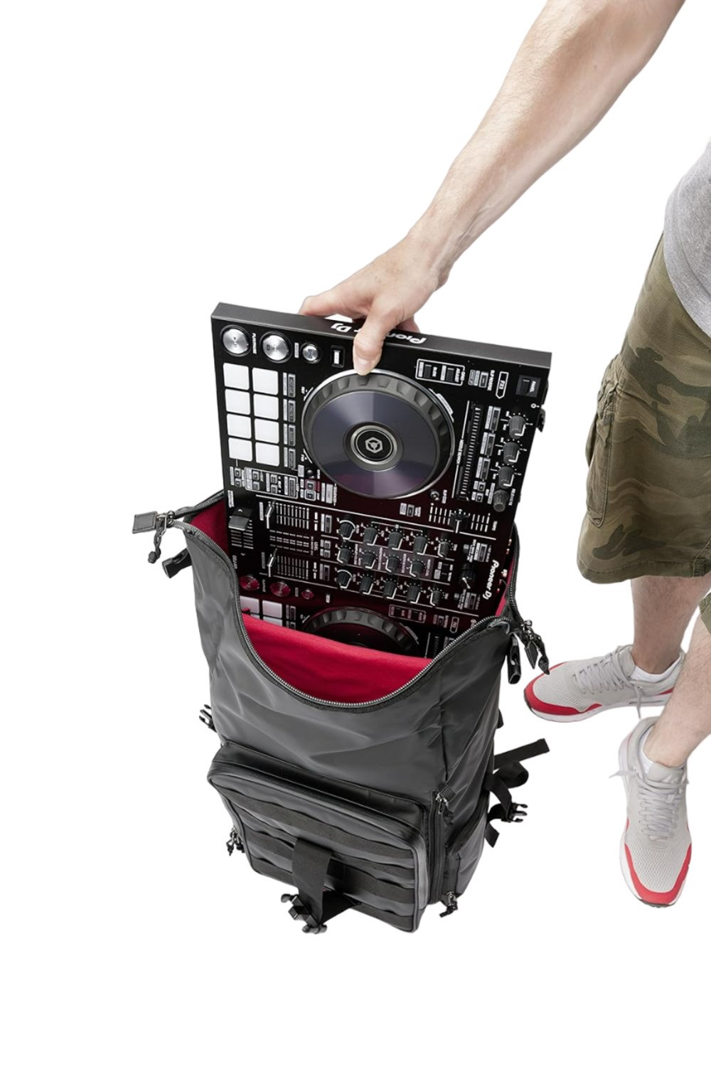 Magma RIOT DJ Stashpack XL Plus (Black Red) RUGGED
