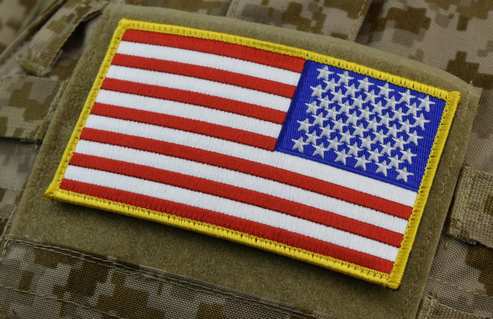Large 3"x5"  REVERSE AMERICAN FLAG PATCH ARMY RANGERS SOCOM CAG SEAL NSW NSWDG