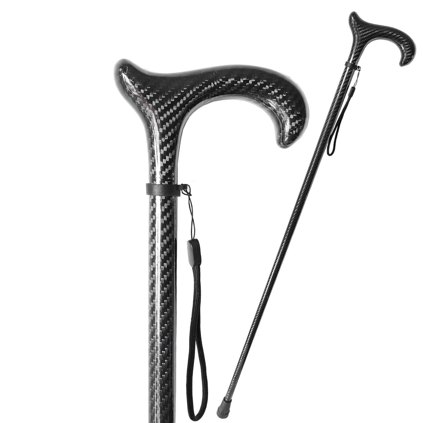 Carbon Fiber Walking Cane for Men & Women - Ultra-Lightweight & Durable Stylish