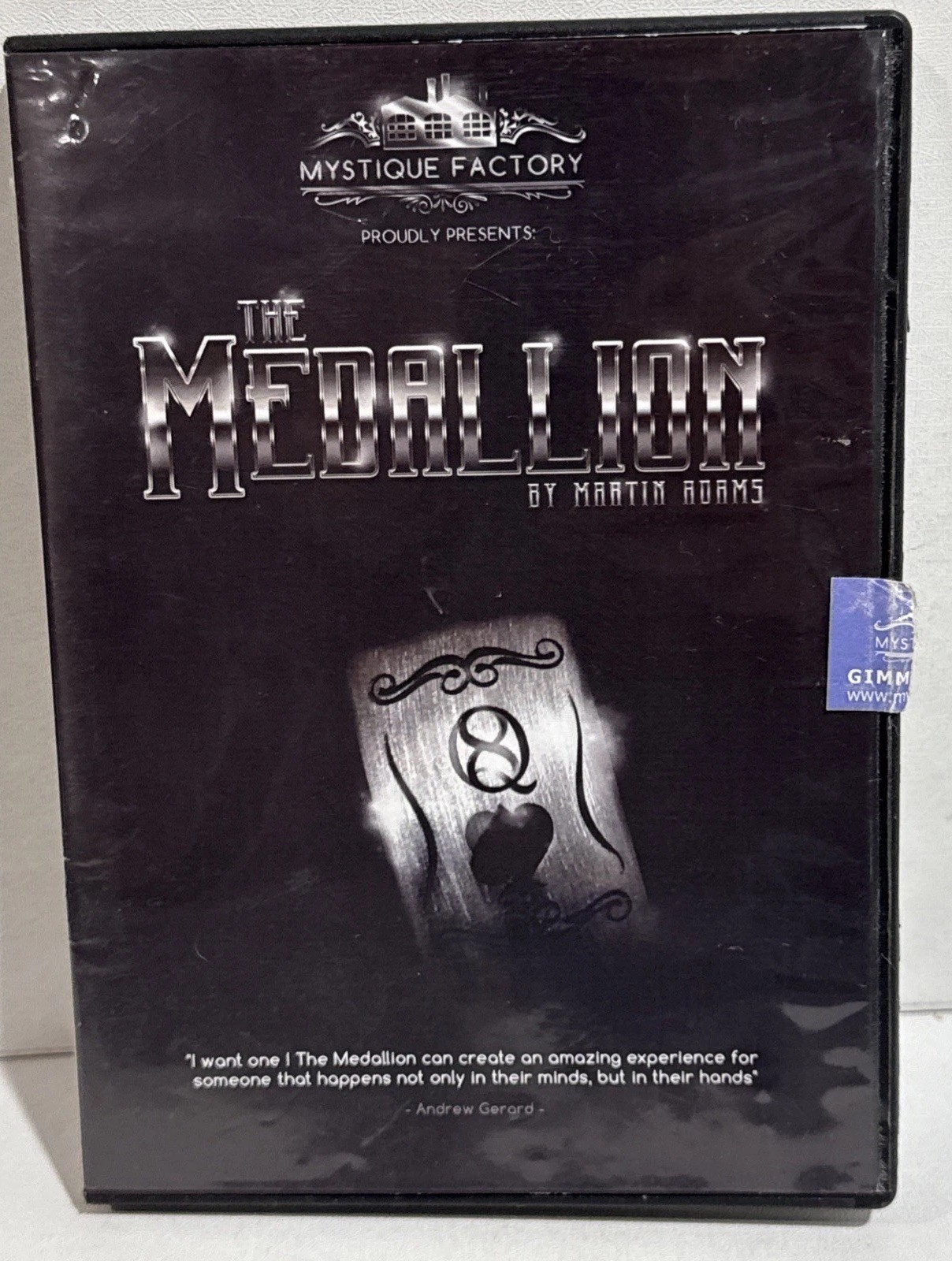 The Medallion DVD by Mystique Factory **NO PENDANT INCLUDED**