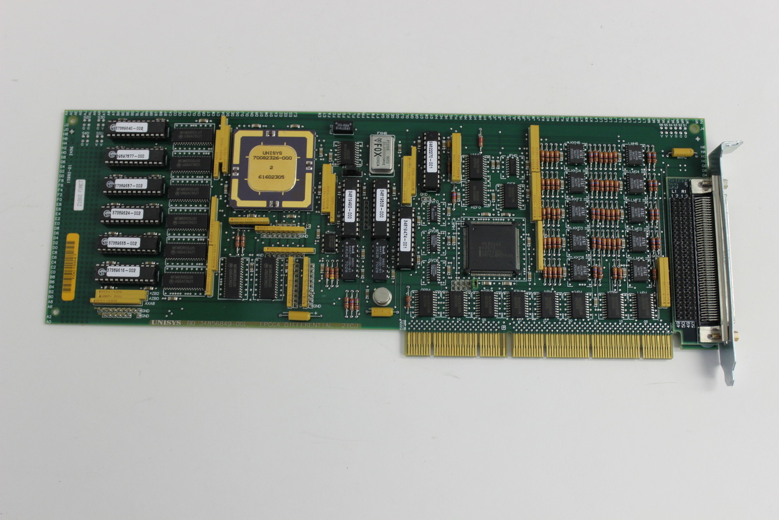 UNISYS EPCCA DIFFERENTIAL 21CJ EISA ADAPTER 34856849-001 34868216-004