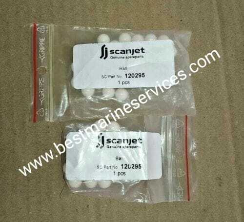 LOT OF 24 PC. BALL FOR SCANJET FIXED TANK CLEAMACHINE SC30/SC90T P.N.120295