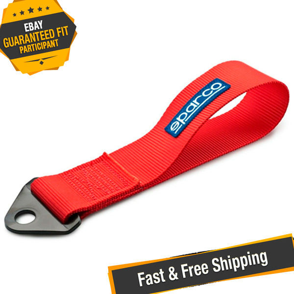 Sparco 01637RS Fia Red Tow Strap