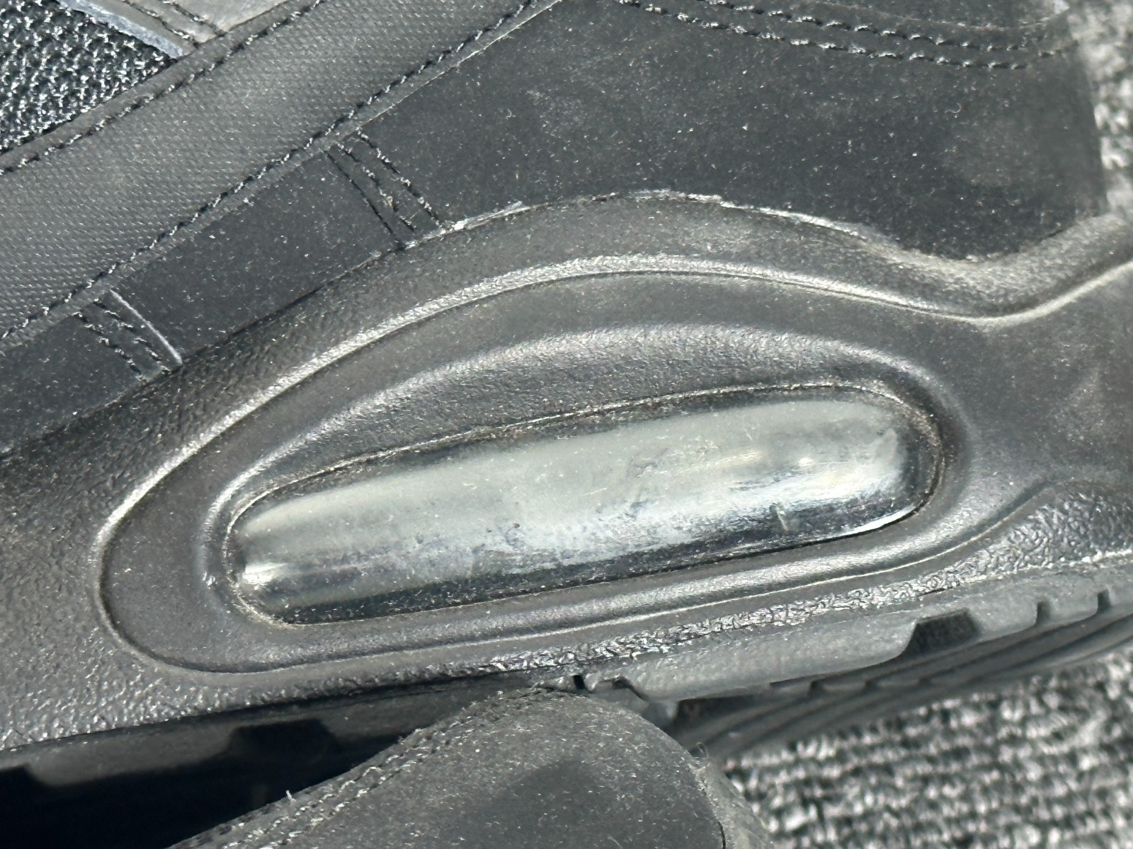 Nike Air Max Command Casual Sneakers Mens US 8 Black