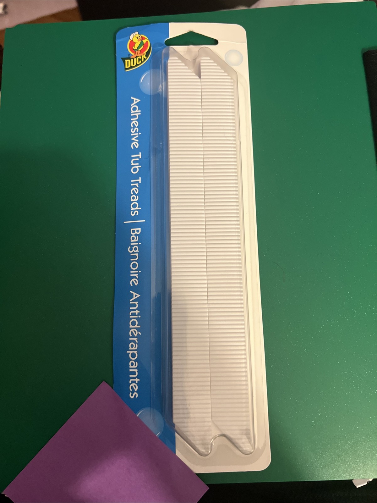 Duck Brand 663138 Adhesive Tub Tread 4 Strips, .75 x 8.5-Inch Each