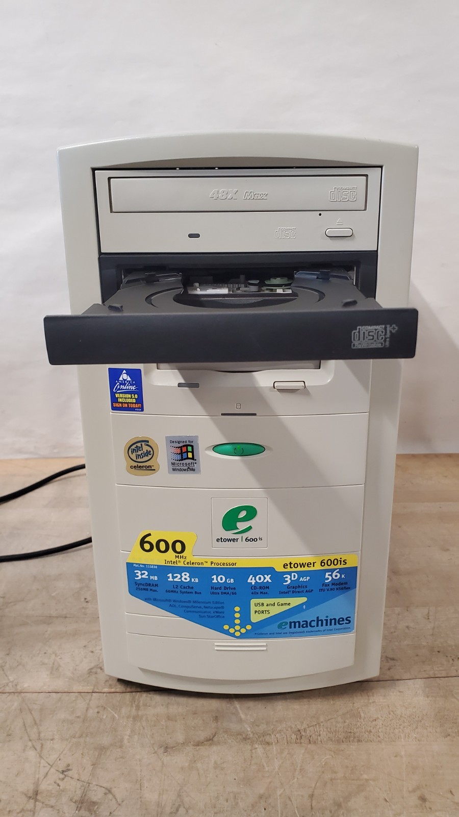 Vintage eMachines eTower 600is Celeron - Boots